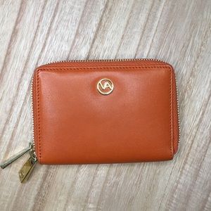 Valentina Leather Wallet - Pumpkin - BRAND NEW!